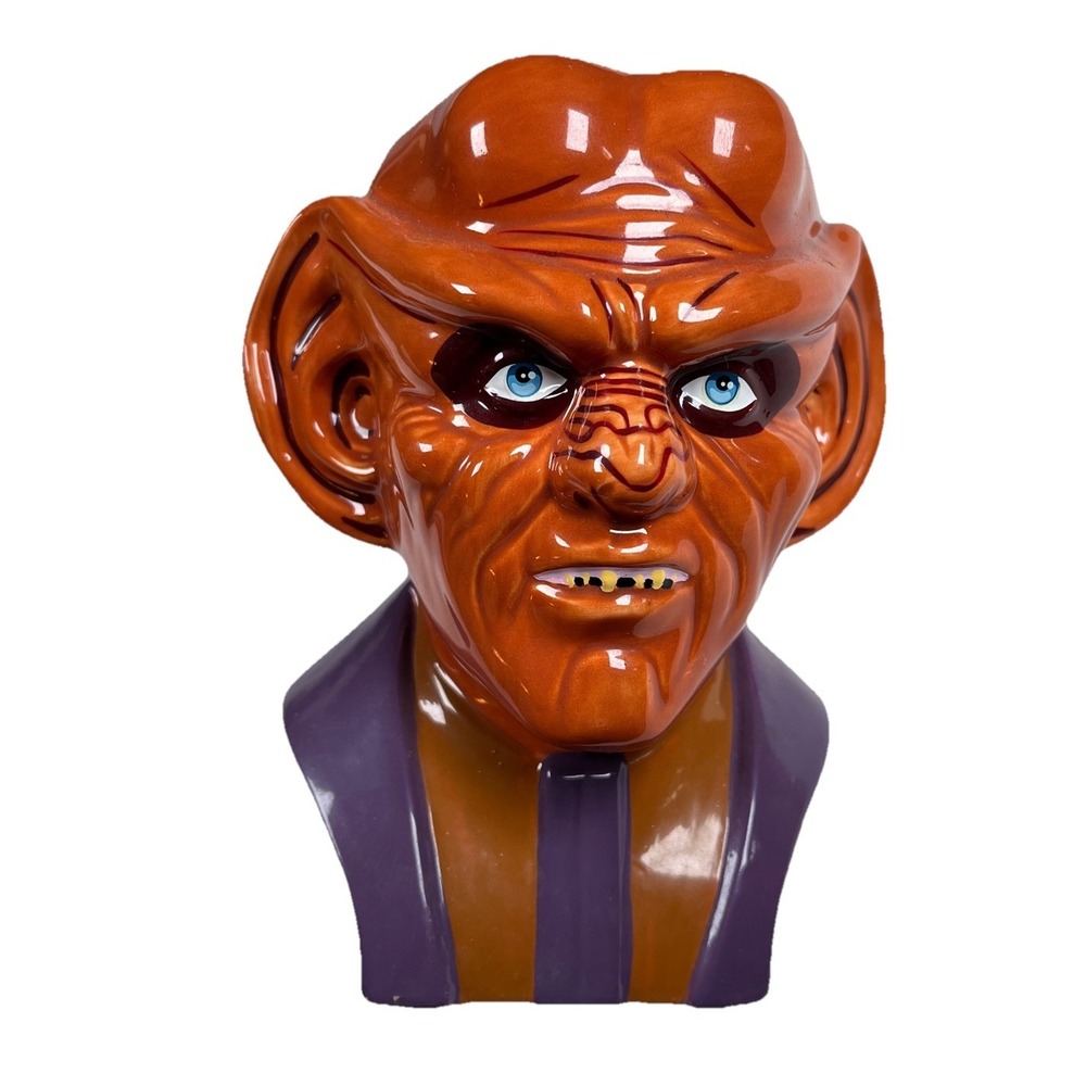 1994 Star Trek DS9 Quark Applause Ceramic Character Mug Ferengi